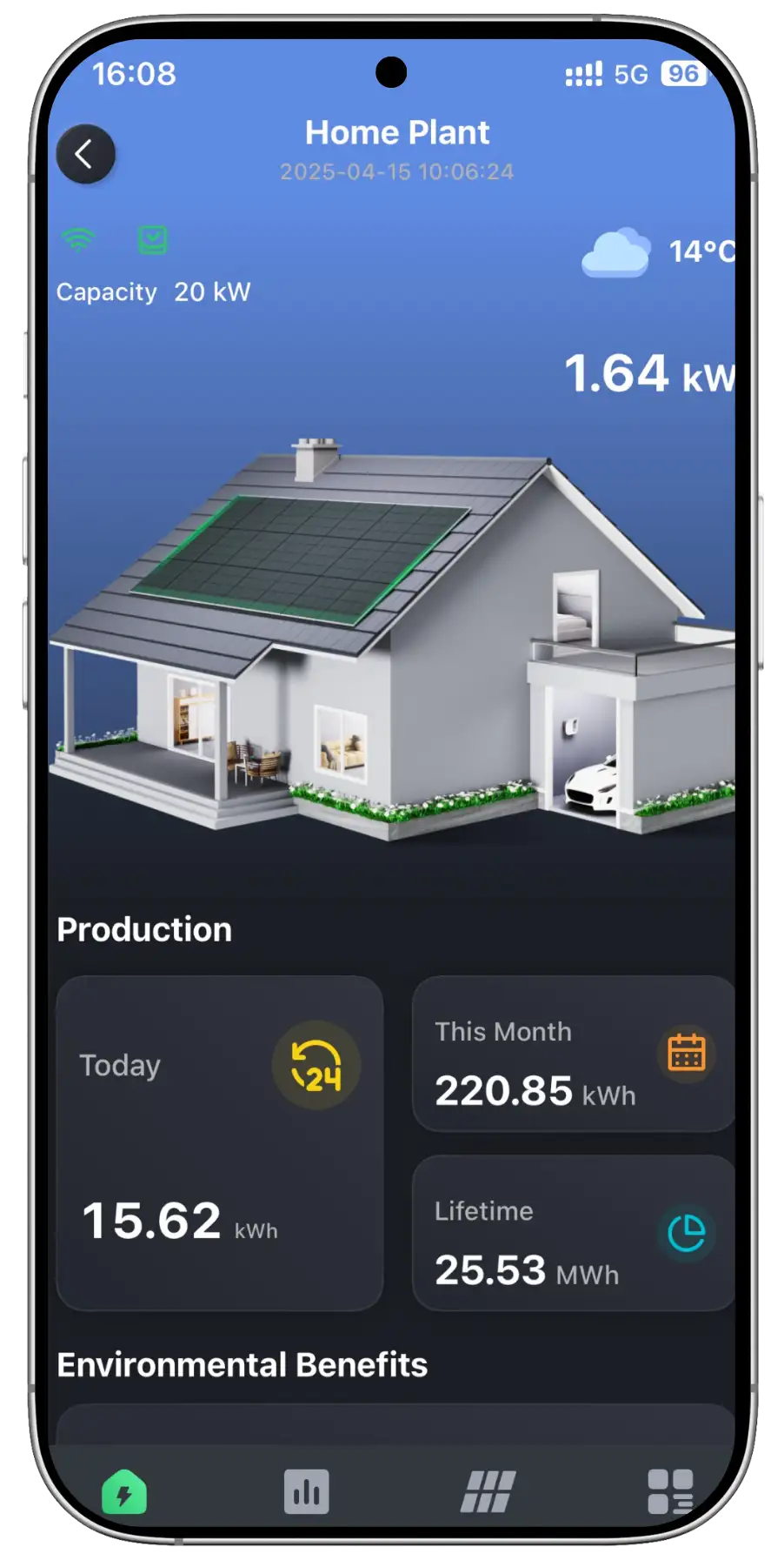 Aplicación móvil para el monitoreo de paneles solares y ahorro de energía ante CFE